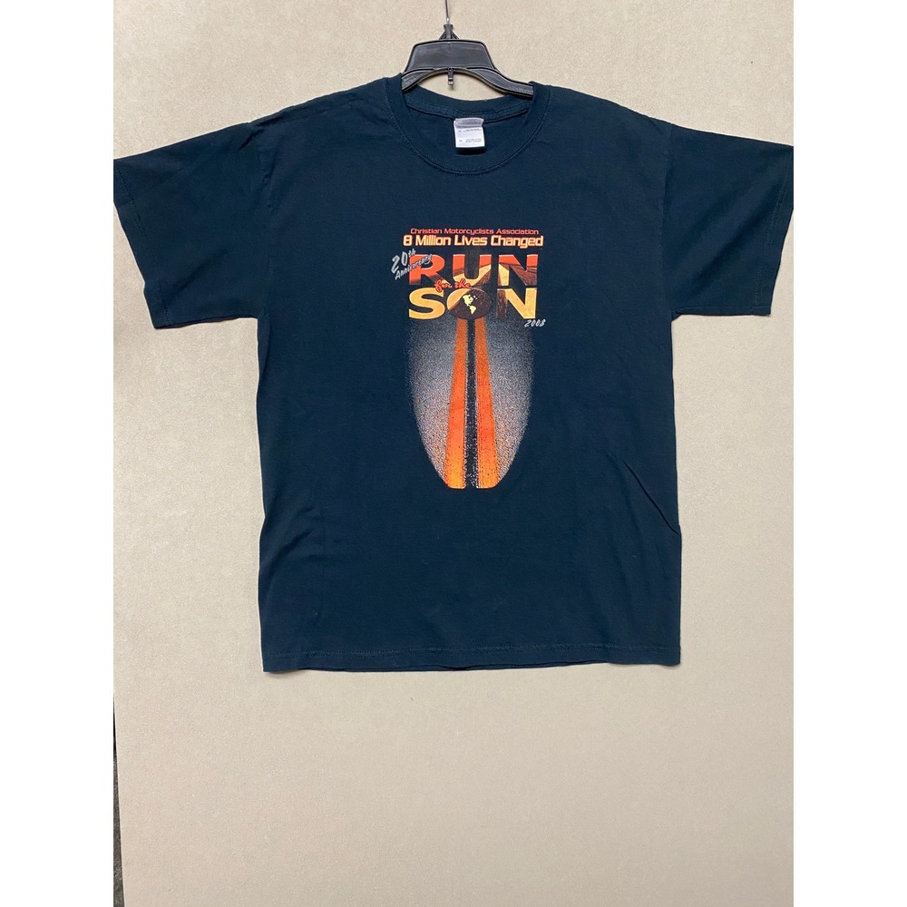 Gildan CMA Run for the Son 2008 20th Anniversary Graphic T-Shirt Mens Medium